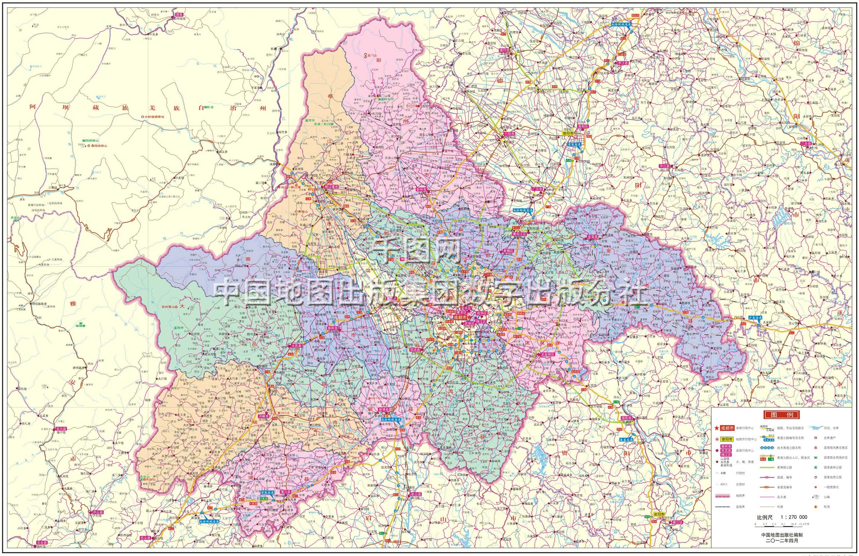 成都最新全地图详解指南